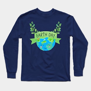 Earth Day Long Sleeve T-Shirt